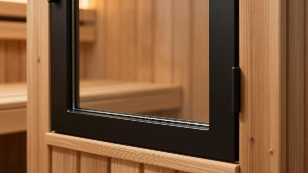 sealing sauna door gaps