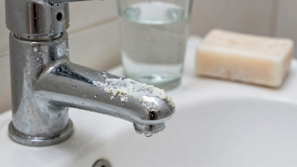signs of hard water
