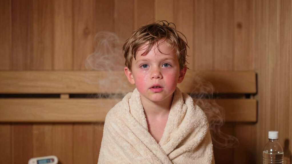 signs of overheating in kids