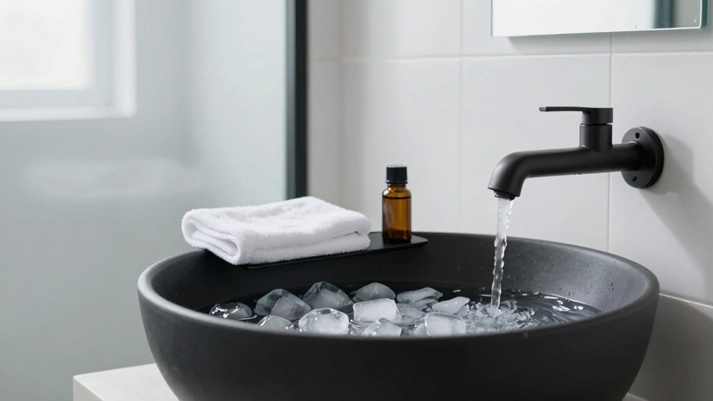 simple cold plunge routine