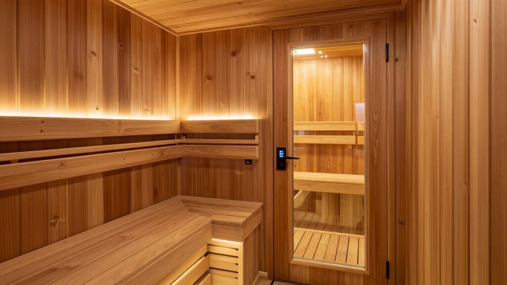 small safe insulated sauna design