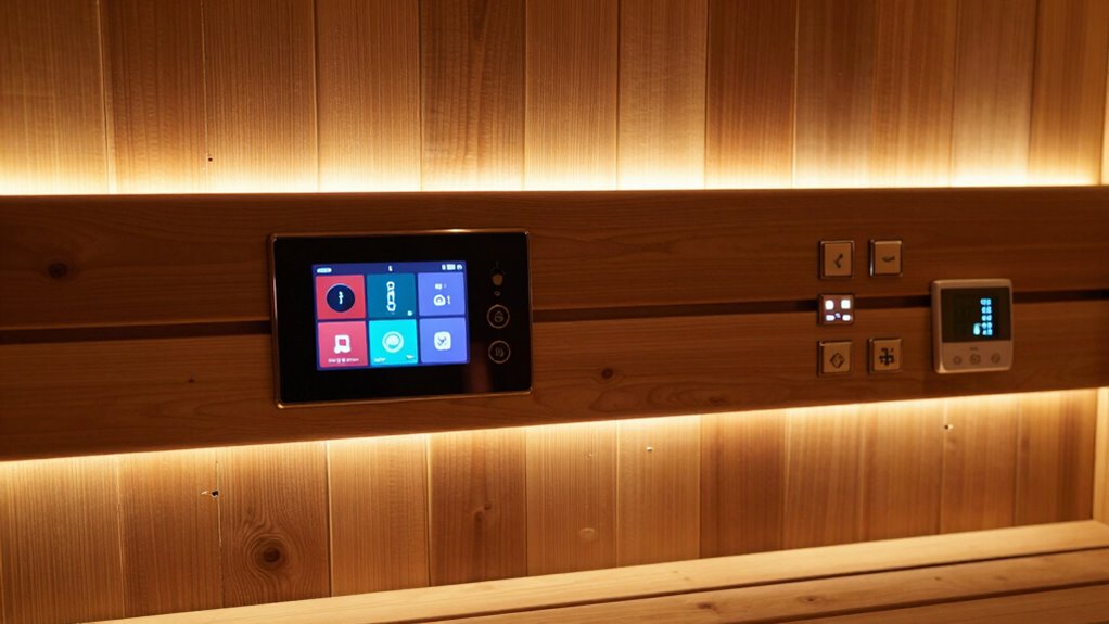 smart sauna control features