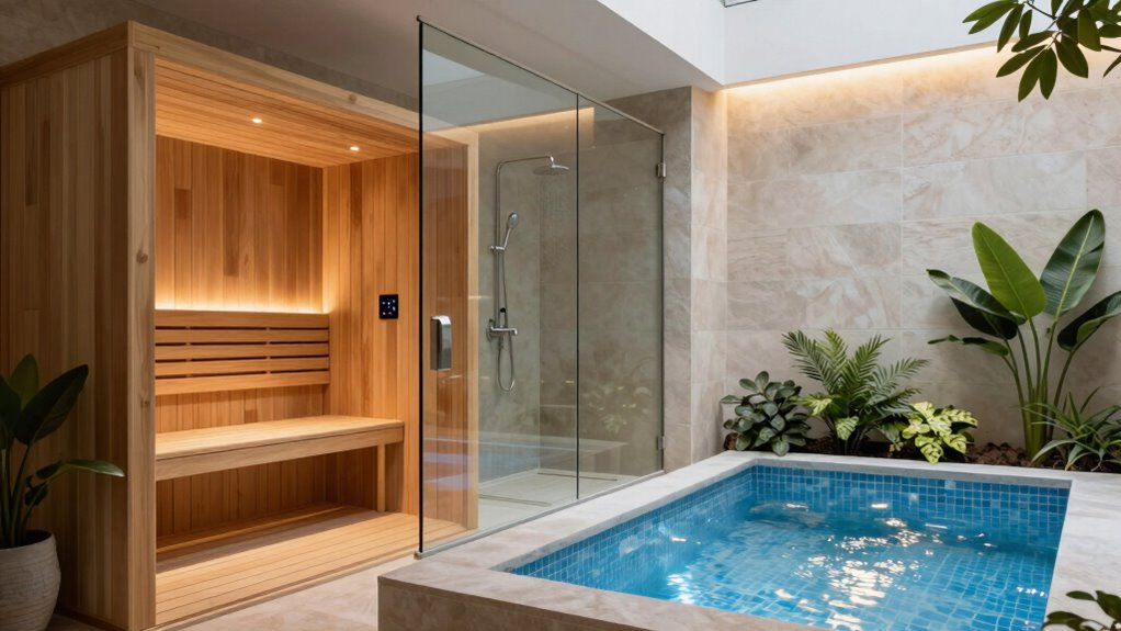 spa inspired luxurious space optimization