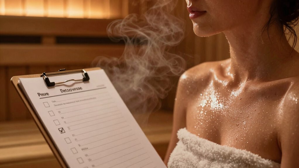 sweat reveals detox progress