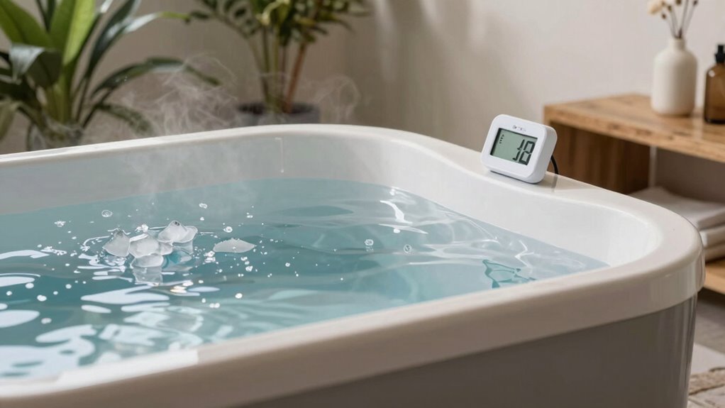 tailor cold plunge temperatures
