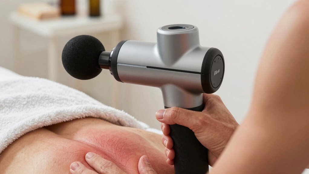 use massage gun responsibly