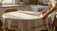 The Best Tablecloths on the Internet, Starting With a $6 Neutral Stripe