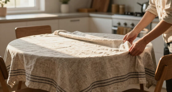 The Best Tablecloths on the Internet, Starting With a $6 Neutral Stripe