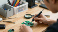 Designing and assembling my first PCB