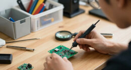Designing and assembling my first PCB