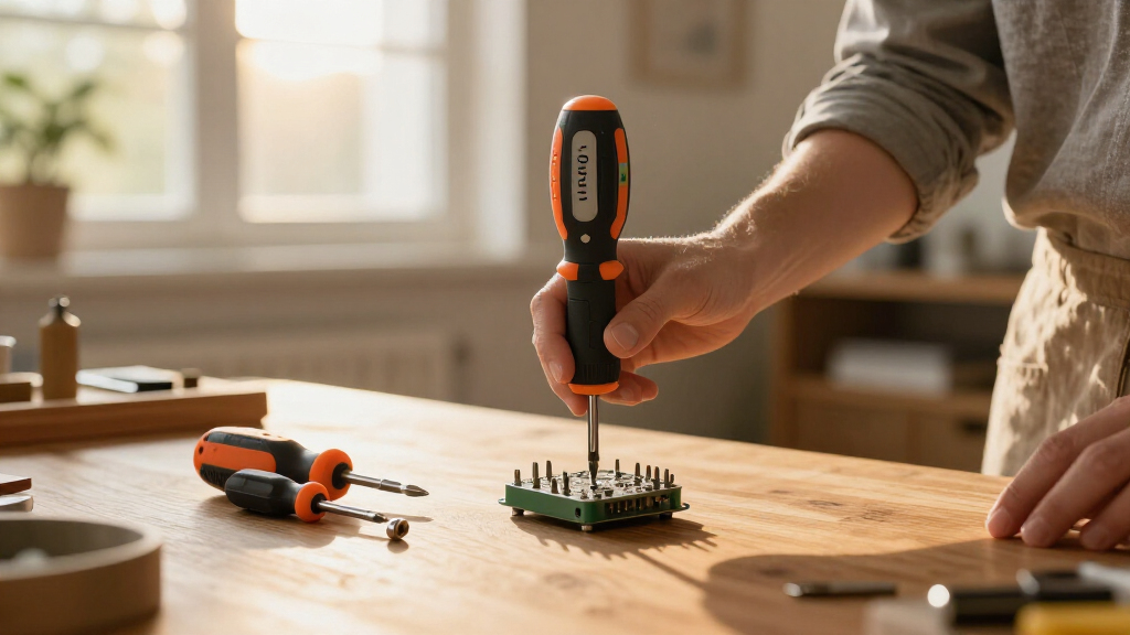 HOTO 24-In-1 Multi Bit Magnetic Mini Screwdriver (3 Colors) $11