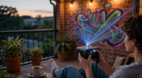 Show HN: Laser Graffiti