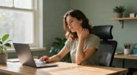 Three Of The Best Exercises For Tech Neck—and You Can Do Them All At Your Desk